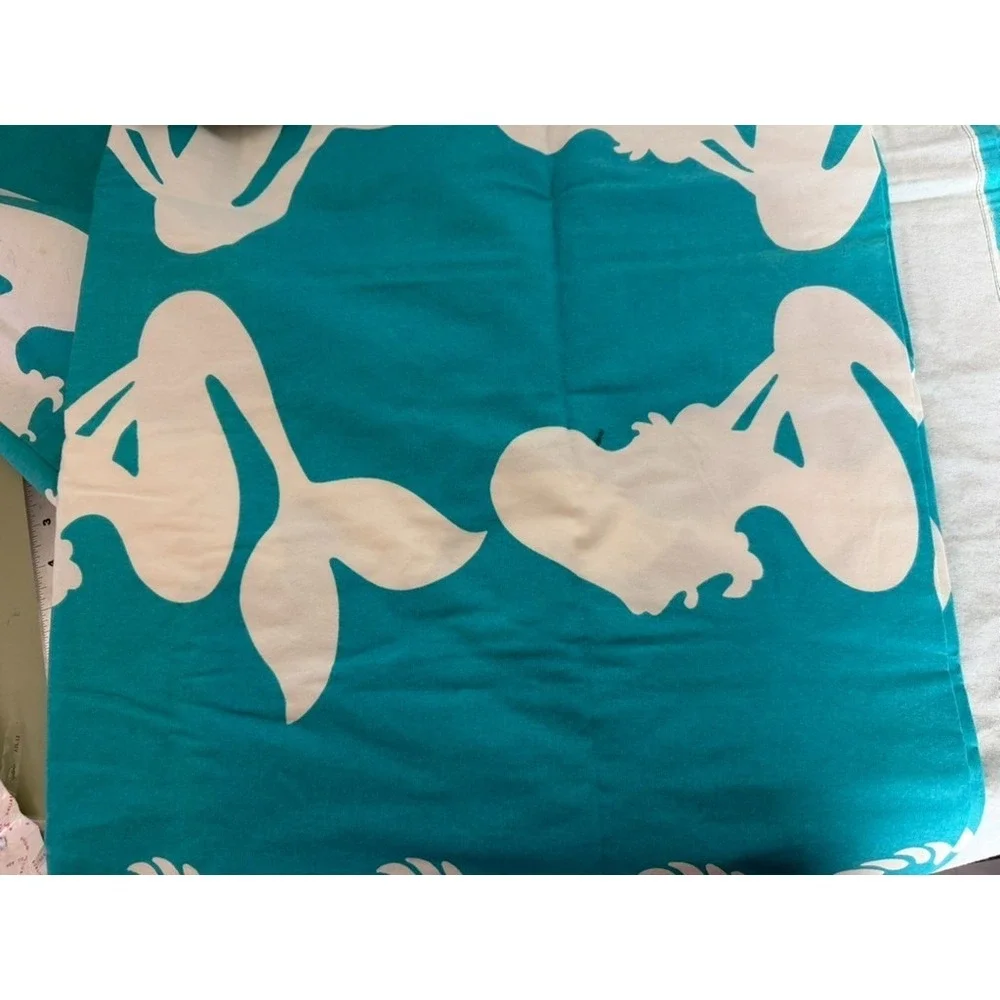 Beach Road Designs Mermaid Print Cotton Beach Sheet with Storage Bag‎ 73.25